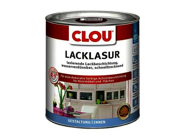 Lacklasur L17 für Holzmöbel und -flächen mahagoni