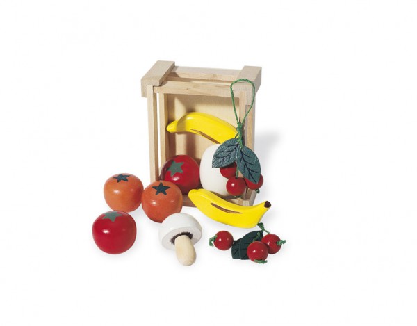Kiste mit Obst