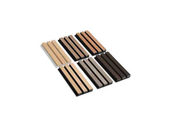 Akustikpaneele Wandverkleidung Black Oak 120 cm Filz schwarz