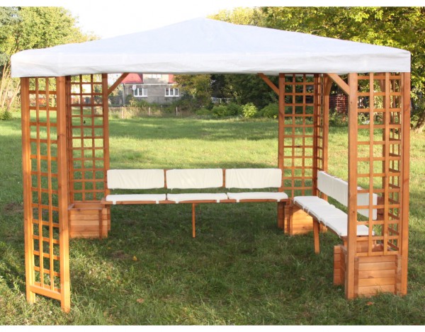 Sitz- /Rückenauflagen für Pavillon "Mindelheim"