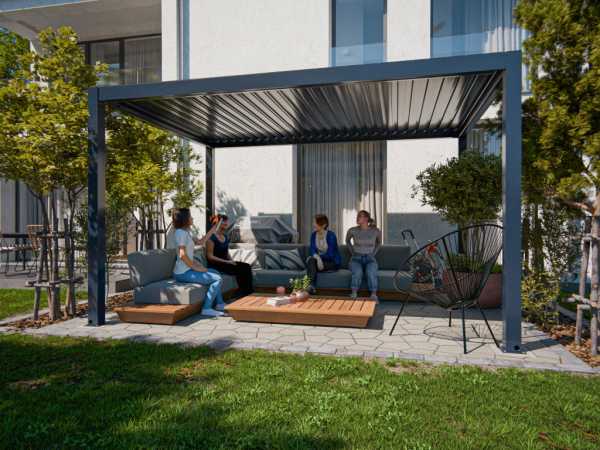 Pergola Aluminium Solis elektrisch