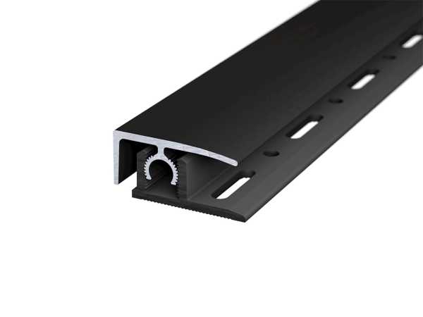 Abschlussprofil Profi Tec Master Aluminium schwarz