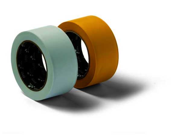 PVC-Abdeckband weiß