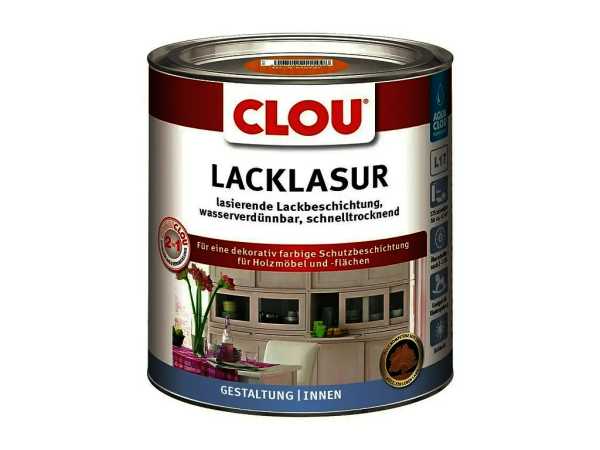 Lacklasur L17 für Holzmöbel und -flächen Kiefernblond