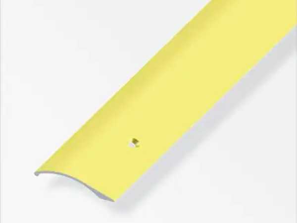 Ausgleichsprofil Clipstech Messing eloxiert für Parkett