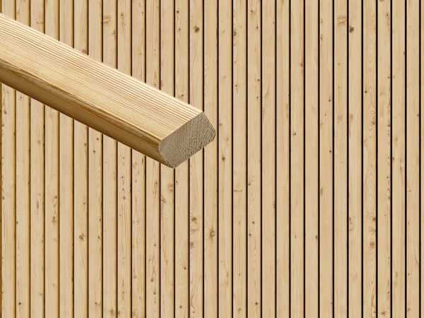 Fassadenverkleidung Rhombusleiste Sibirische Lärche