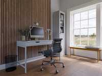 Vorschau: Akustikpaneele Wandverkleidung Smoke Oak 240 cm Filz schwarz Vorschau: Akustikpaneele Wandverkleidung Smoke Oak 240 cm Filz schwarz