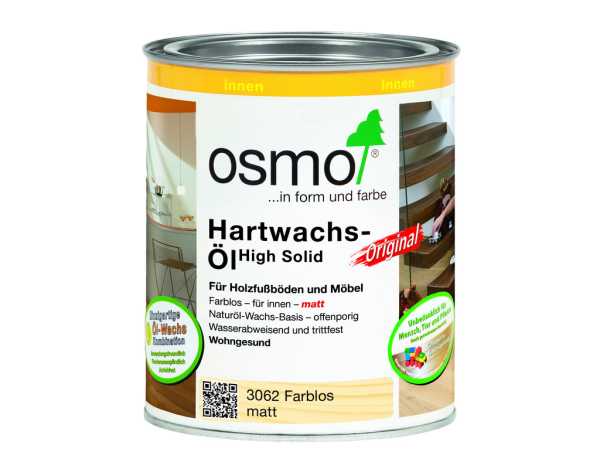 Hartwachs-Öl 3062 Farblos