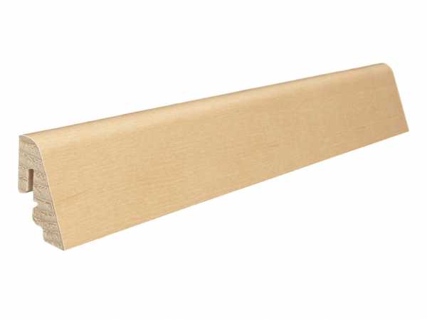 Steck-Sockelleiste Ahorn furniert, matt versiegelt