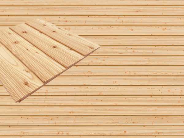 Fassade Keilspundprofil europäische Lärche