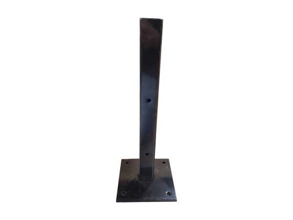Pfostenanker G-Design flach anthrazit