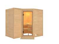 Vorschau: Massivholzsauna Premiumsauna 38 mm Betty Vorschau: Massivholzsauna Premiumsauna 38 mm Betty