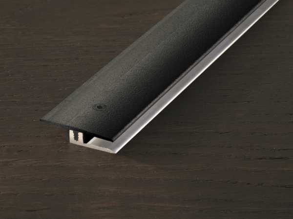 Übergangsprofil PROCOVER Designfloor Aluminium Schwarz matt