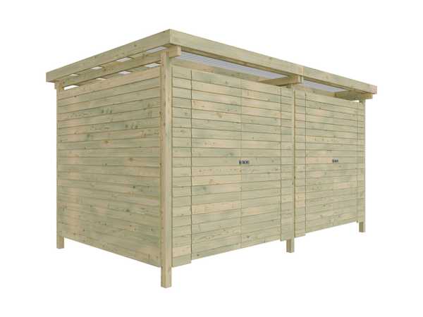 Gerätehaus Riga 9 mm kesseldruckimprägniert