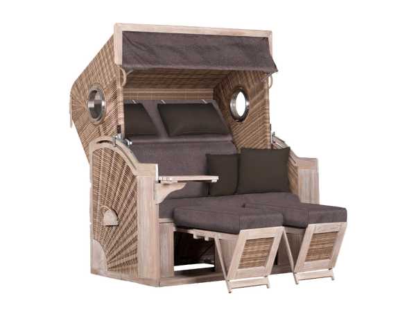 Strandkorb Pure Cliff XL Sun PE Design 466
