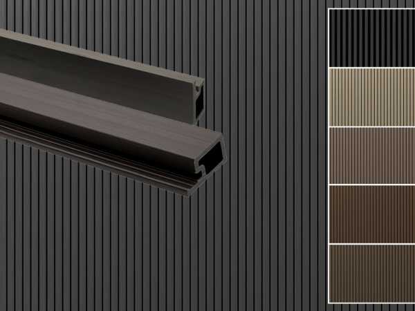 WPC Anfangsprofil co-extrudiert