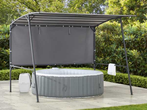 Stoff-Whirlpool-Pergola VODNO – 220 cm x 284 cm