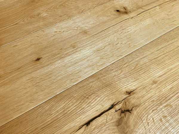 Parkett Eiche Natur Landhausdiele Gebürstet