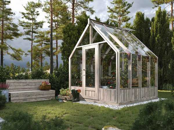 Pavillon Gartenlaube Emilia 5,4 m² 18 mm kesseldruckimprägniert