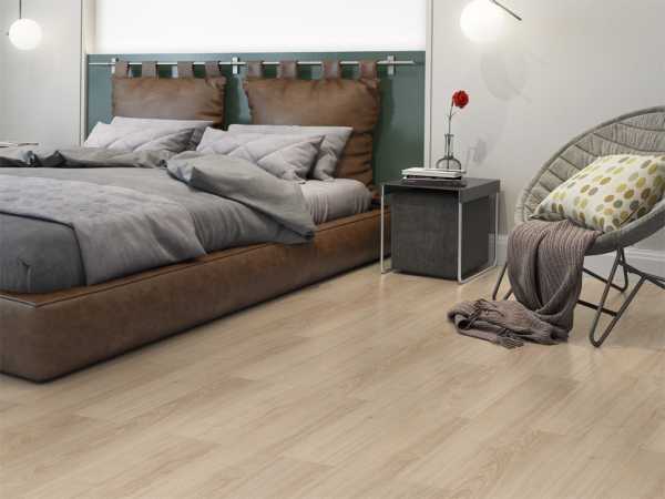 Designboden Plusnatura Eiche Royal mittel Braun Landhausdiele inkl. Trittschalldämmung