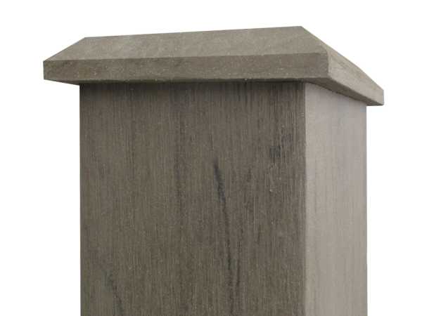 WPC Pfosten Oslo Sand/Beige inkl. Pfostenkappe