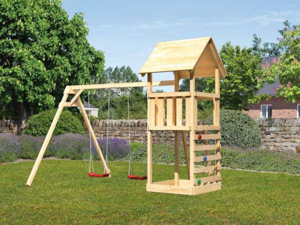 Kinderspielturm Lotti SET naturbelassen