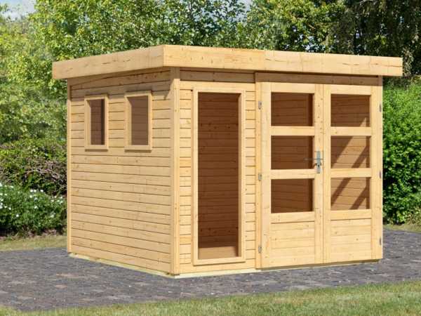 Gartenhaus Lahar 3,5 19 mm naturbelassen