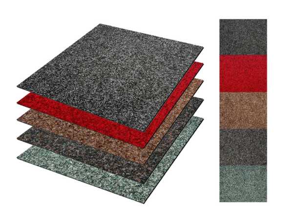 Teppichfliese Nadelfilz Malta 50 x 50 6 mm stark