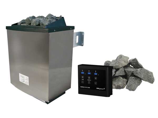 Sauanofen 4,5 kW inkl. externer Steuerung SPARSET 1