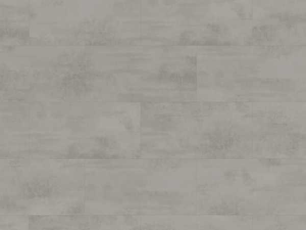 Designboden GreenTec Chromix silber EPD046 Fliesenoptik
