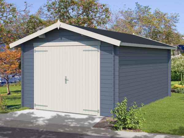 Garage Mauritius 28 mm taubenblau