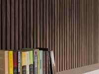 Vorschau: Akustikpaneele Wandverkleidung Smoke Oak 240 cm Filz schwarz Vorschau: Akustikpaneele Wandverkleidung Smoke Oak 240 cm Filz schwarz