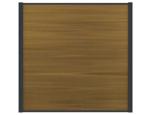WPC Boston Steckzaun Teak