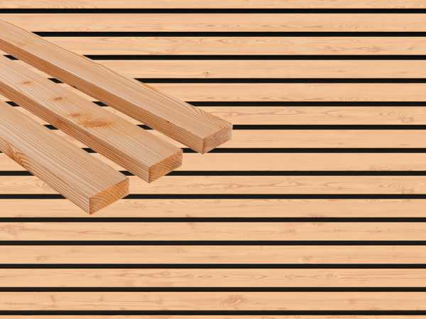 Fassade Rhombusleiste Douglasie