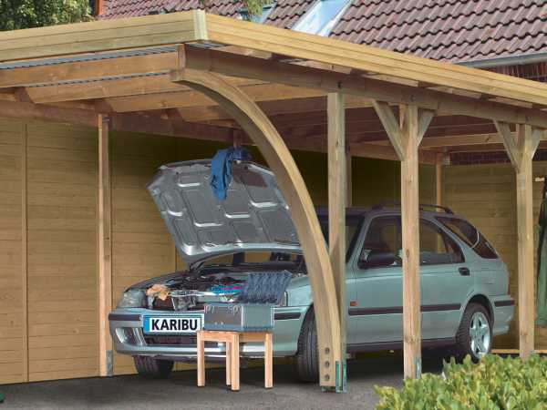 Einfahrtsbogen für Carports