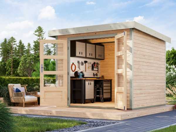 Gartenhaus Jupiter 3 19 mm