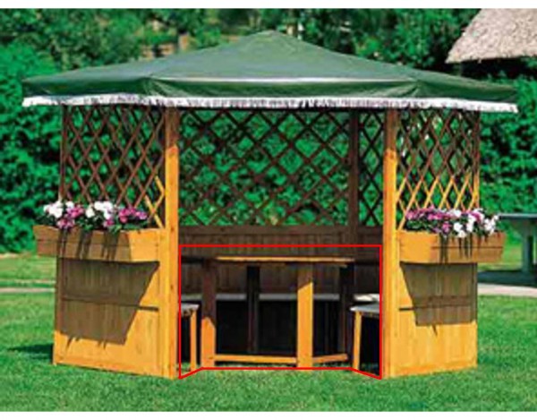 Möbel für Pavillon "Marburg"