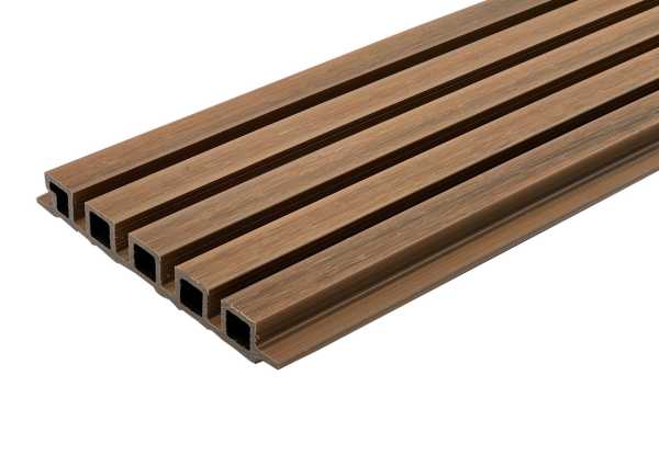 WPC 5-fach Rhombusprofil R201, Sandalwood