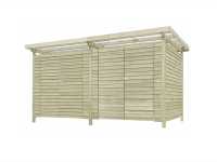 Vorschau: Gerätehaus Riga 9 mm kesseldruckimprägniert Vorschau: Gerätehaus Riga 9 mm kesseldruckimprägniert