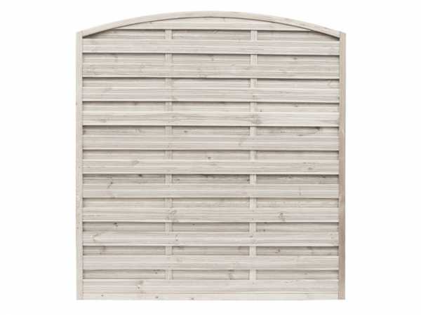 Sichtschutzzaun Zaunelement "Muenchen" Kiefer Cream