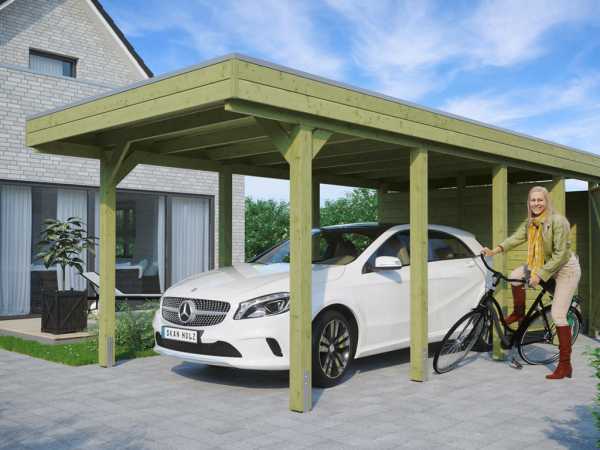 Carport SPARSET Friesland inkl. Abstellraum