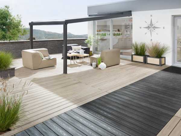 Terrassendiele DreamDeck WPC BiColor anthrazit