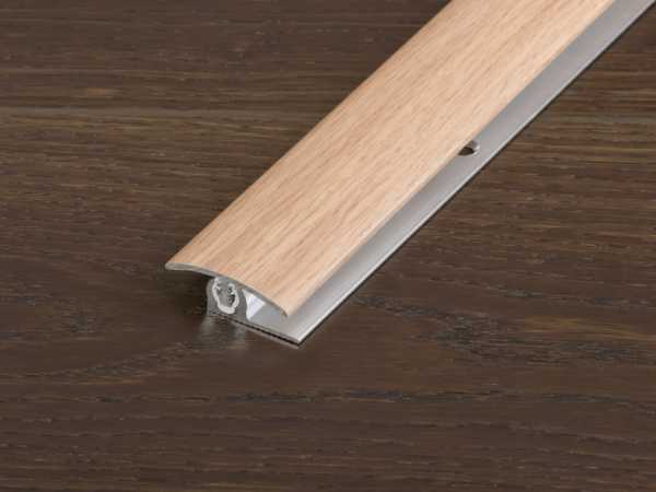 Übergangsprofil PROVARIOclip Universal Dekorfolie Eiche natur