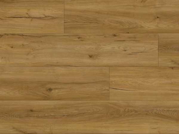 Vinylboden Premium Klickvinyl Eiche Gold Landhausdiele