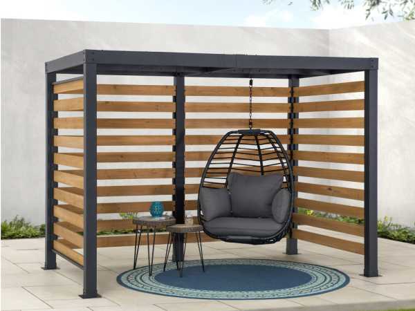 Stahl-Pergola MARAO – 191 cm x 313 cm