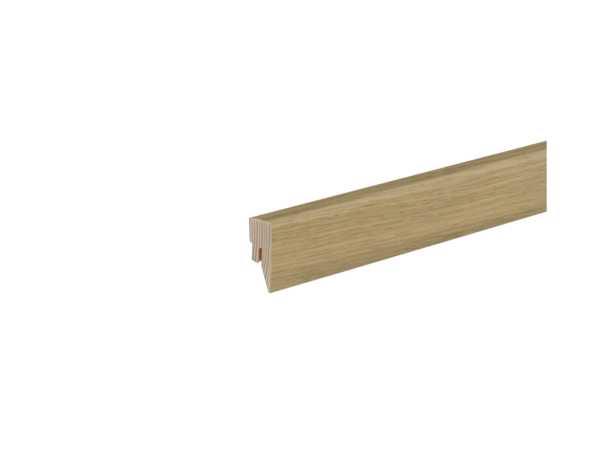 Sockelleiste Topline furniert Eiche weiß