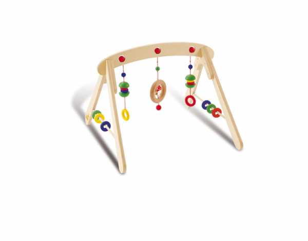 Babygym Jane Ahorn, klar und bunt lackiert