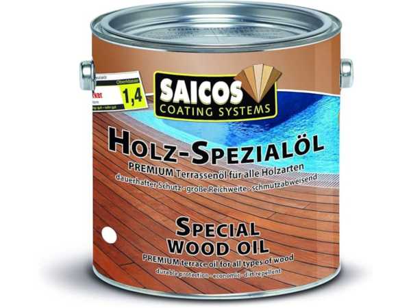 Holz-Spezialöl für Terrasse und Gartenmöbel Kiefer transparent für KDI Hölzer