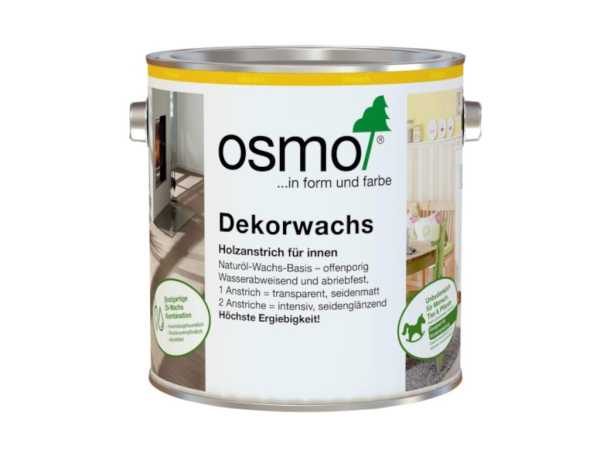 OSMO Dekorwachs 3118 Transparent Granitgrau
