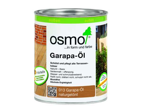 Garapa Öl 013 naturgetönt